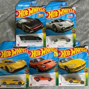 Assorted Die-Cast Cars Set